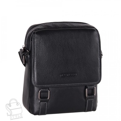 Сумка мужская кожаная 22-9003-2H black Heanbag