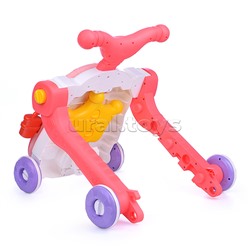 Игровой центр 4 в 1 (ходунки, каталка, самокат, игровой столик) в коробке