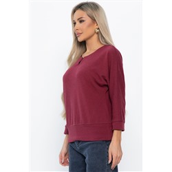 Джемпер трикотажный Претти (бордовый) Б14845-50М