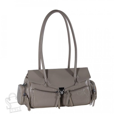 Сумка женская кожаная 3350Q clay apricot Polina&Eiterou
