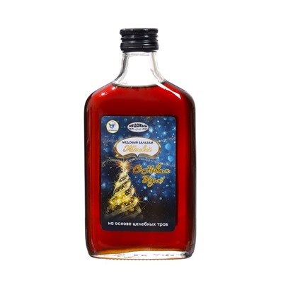 Новогодний безалкогольный алтайский медовый бальзам на травах Vitamuno «Женский», 250 мл