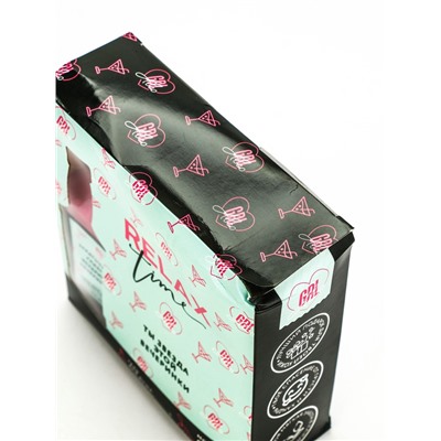 УЦЕНКА Набор RELAX TIME, гель для душа во флаконе виски, 250 мл и мочалка для тела