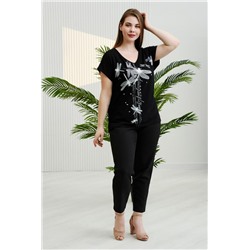 Футболка 9187 (Черный)