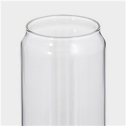 Стаканы «Брук» Magistro, 450 мл, 7.5×15 см, набор 2 шт., стекло, прозрачные