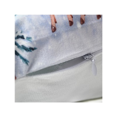 Подушка декоративная новогодняя «Этель. Winter forest», 60×40 см