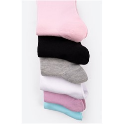 Набор однотонных носков 6 пар Happyfox