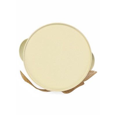 Кашпо - ваза «Гленн», 10×10×19 см, 1.2 л, бежевое