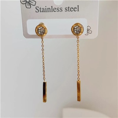 Серьги из стали