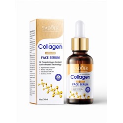 Омолаживающая сыворотка для лица Sadoer с коллагеном, 30 мл