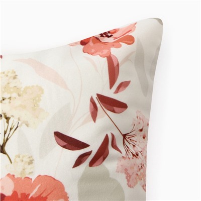 Чехол на подушку 3 шт. «Этель. Нежность», 40×40 см, велюр