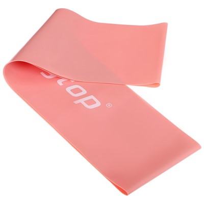Фитнес-резинка ONLYTOP, 30.5×7.6×0.035 см, нагрузка 3 кг, цвет розовый