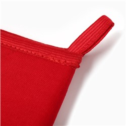 Варежка-прихватка «Этель» Red, 18×29 см, саржа, 100% хлопок, 250 г/м²