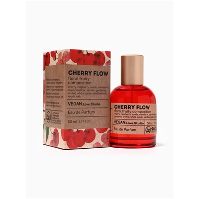 Парфюмерная вода женская Vegan Love Studio Cherry Flow, 50 мл (по мотивам Cherry in the Air (Escada)