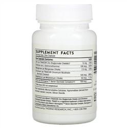 Thorne Research, микроэлементы, 90 капсул