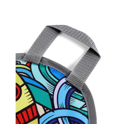 Ледянка мягкая Space, треугольная, d=41 см, толщина 1.2 см, рисунок МИКС