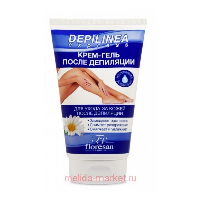 Ф-504 Depilinea Крем-гель после депиляции замедляющий рост волос 150 мл