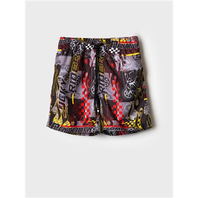 Шорты текстильные плавательные для мальчиков, длинные