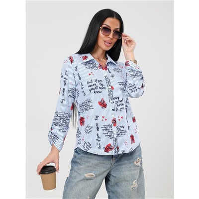 Ковыль - рубашка полоска