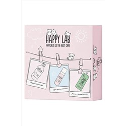 Happy Lab Набор средств для ухода за кожей лица Clean Face: Мицеллярная вода, мусс для умывания, очищающая маска, 300 мл, 150 мл, 20 мл KRISTALLER, 1212132
