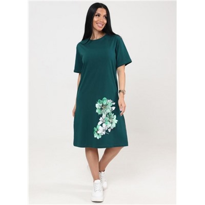 Туника "Антуриум" (Изумрудный)