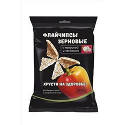 Флайчипсы зерновые с паприкой и чесноком 40г ЭКОПРОДУКТЫ, 1194112