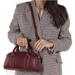Сумка женская кожаная 668NN wine red Natale Navetta