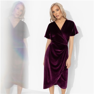 Платье бархатное, Эффект сияния (соблазн)