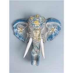 УЦЕНКА Сувенир «Голова слона», 28×26×10.5 см, дерево