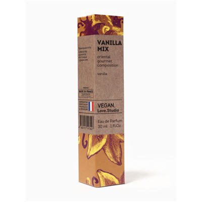 Парфюмерная вода женская Vegan Love Studio Vanilla Mix, 30 мл