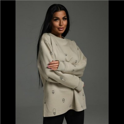 Свитшот женский Зара (Бежевый)