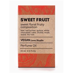 Парфюмерное масло женское VEGAN.Love.Studio Sweet Fruit, 15 мл (по мотивам Fantasy (B.Spears)