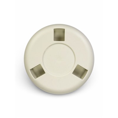 Кашпо для цветов «Флориан», 11 л, d=25 см, h=39.5 см, пластиковое, с автополивом, на ножках, белое