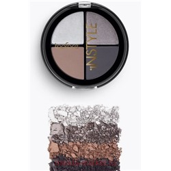 TopFace Тени для век Instyle Quartet Eyeshadow 4 цвета тон 004 (срок до 03.23)