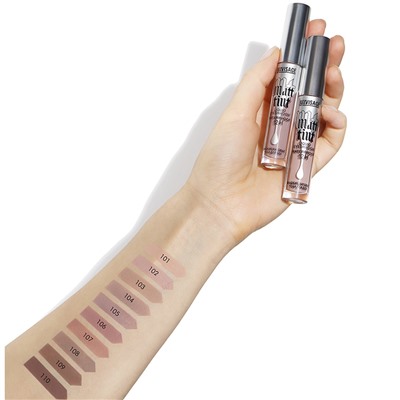 Тени для век жидкие матовые 107 Rose Beige