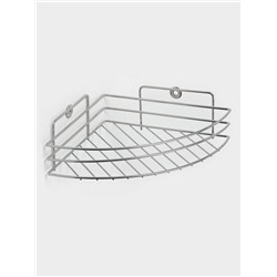 Полка угловая, 1 ярус, 20×20×7 см, хром