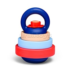 Детская гиря "Самый сильный" в коробке