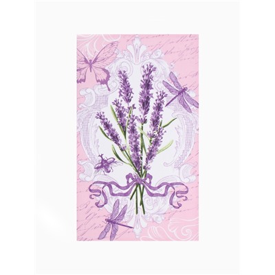 Набор кухонных полотенец Доляна «Прованс», 35×60 см-4 шт., 100% хлопок