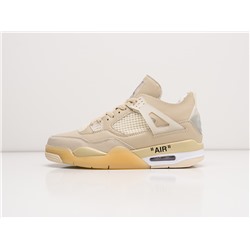 Кроссовки OFF White x Nike Air Jordan 4 Retro