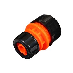 Муфта переходная, для шлангов 3/4" (19 мм) – 1" (25 мм), цанговое соединение, пластик
