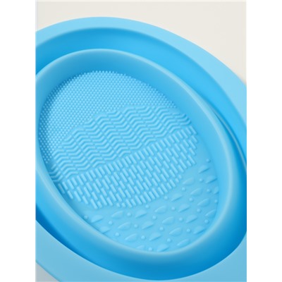 Ванночка - коврик для очистки кистей, 15×11 см, МИКС