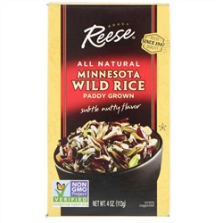 Reese, All Natural, Minnesota Wild Rice, Subtle Nutty Flavor , 4 oz (113 g)