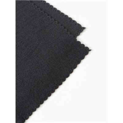 Плед флисовый «Экономь и Я», 150×200 см, 160 г/м², графитовый