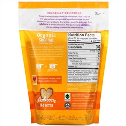 Wholesome, Organic Sucanat, Whole Cane Sugar, 16 oz (454 g)