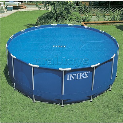 Тент на бассейн Solar Cover, подходит для 18-футовых, 28015 INTEX