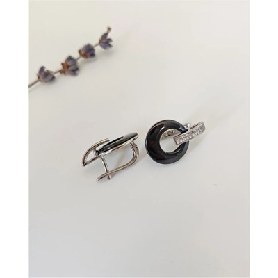 Серьги с керамикой