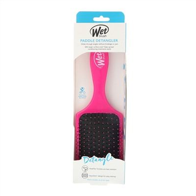 Wet Brush, Распутывающая расческа, розовая, 1 расческа