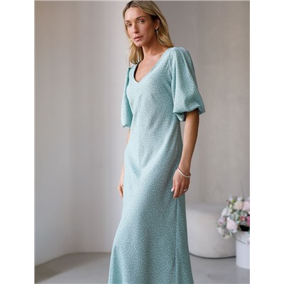 Платье женское голубой