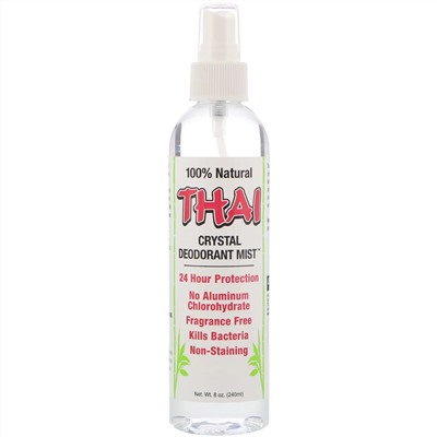 Thai Deodorant Stone, Crystal Deodorant Mist, 240 мл
