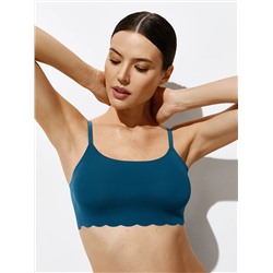 Omsa Топ 3. OmD 1111B Invisible Майка "Toп" женская (кроп-топ на тонких бретелях с вкладышами), PA