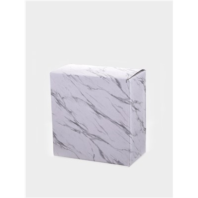 Маслёнка, 19×18×9.5 см, с ножом, на бамбуковой подставке, стекло, прозрачная